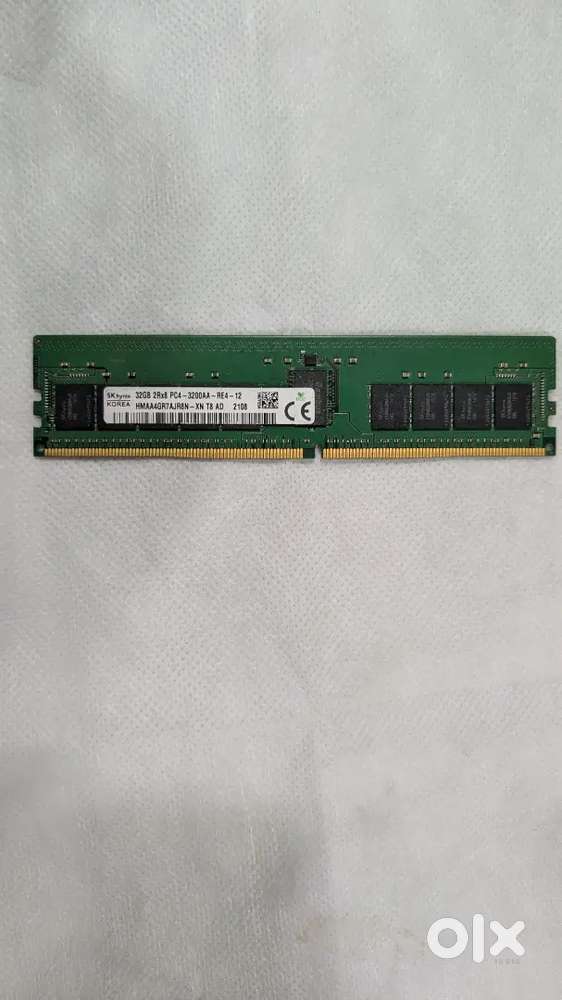SK hynix 32GB DDR4 RAM 3200MHz - ECC RDIMM : Server RAM - Computer