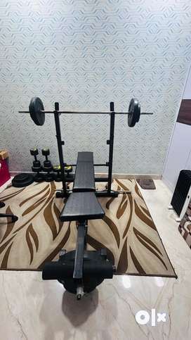 Gym bench price discount olx