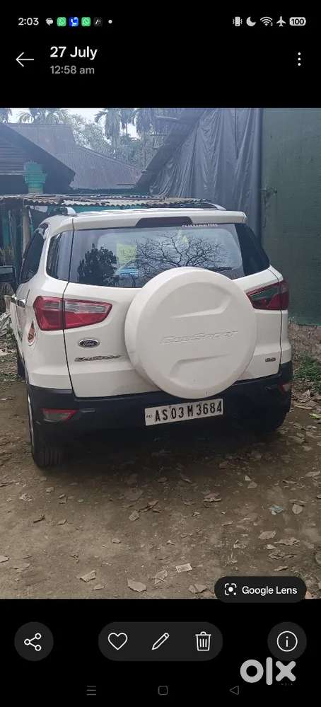 Ford Ecosport 1.5 Se 2013