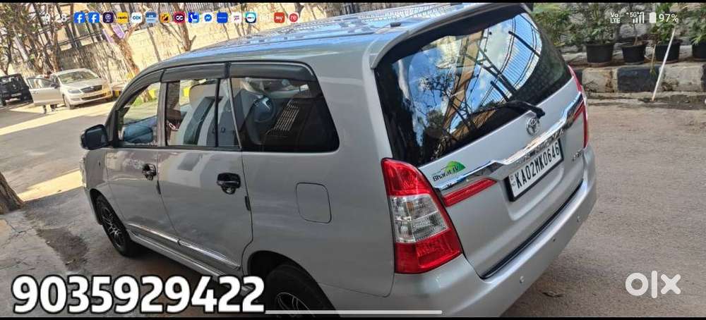 Toyota Innova 2.5 Gx 7 Str Bs-iii, 2014, Diesel