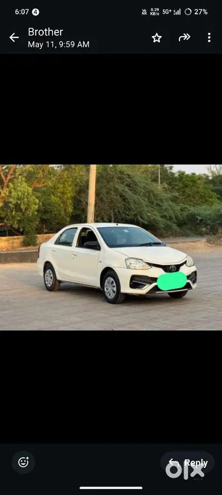 Toyota Etios 2018 Diesel 870000 Km Driven