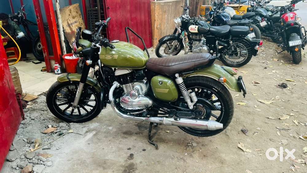 Jawa 42 Two ABS Galactic green dual