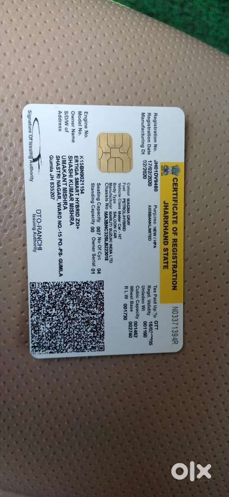 Maruti Suzuki 2020 Km Driven 61874