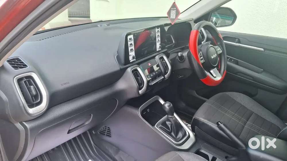 2024 Kia Sonet Petrol Single Top Model Fully Company Service Km 15000