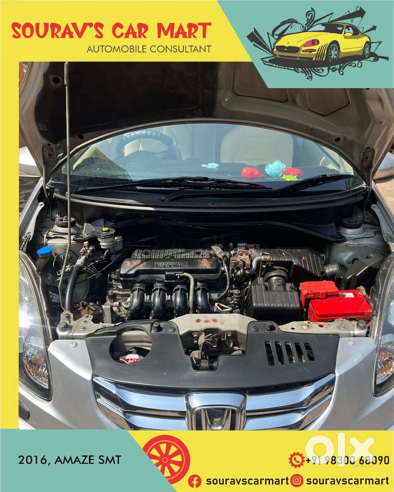 Honda Amaze 1.2 S I-vtec, 2016, Petrol
