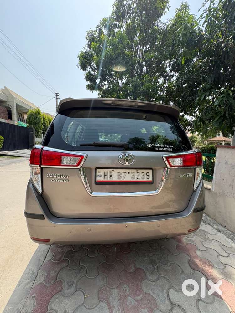 Toyota Innova Crysta 2017 Model Diesel Manual