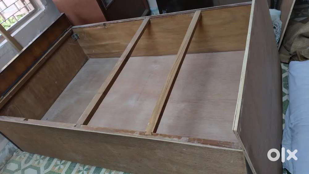 Wooden Storage Bed