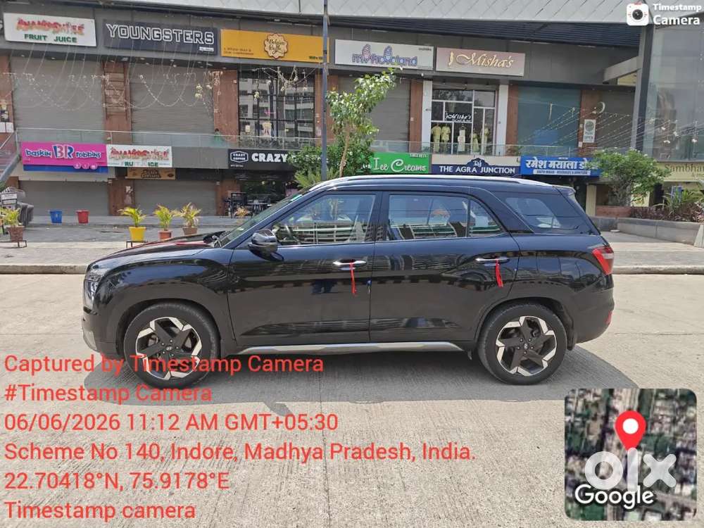 Hyundai Alcazar 2021 Petrol+cng Like New Condition