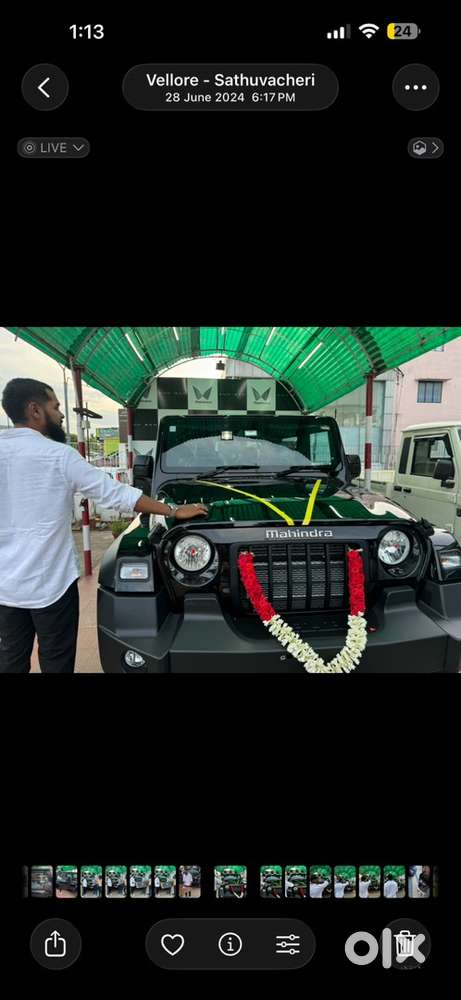 Mahindra Thar Petrol 2024