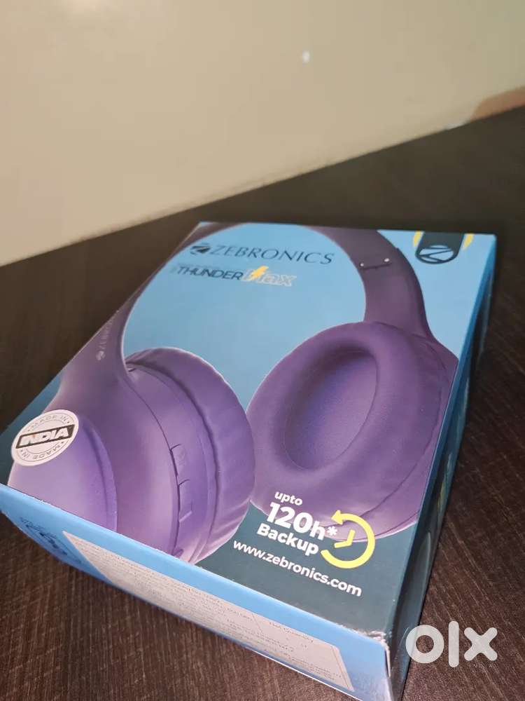Zebronics Zeb-Thunder Max Wireless Headphones &ndash; Open Box, Unused