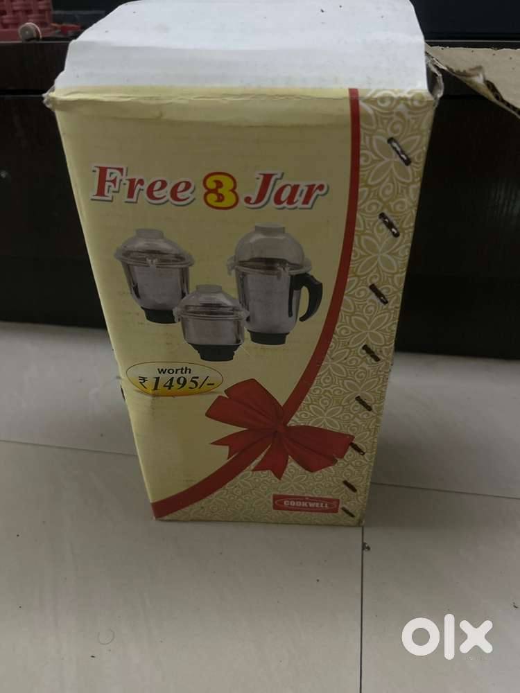 Cookwell Company, 3 jars for Mixer Grinder