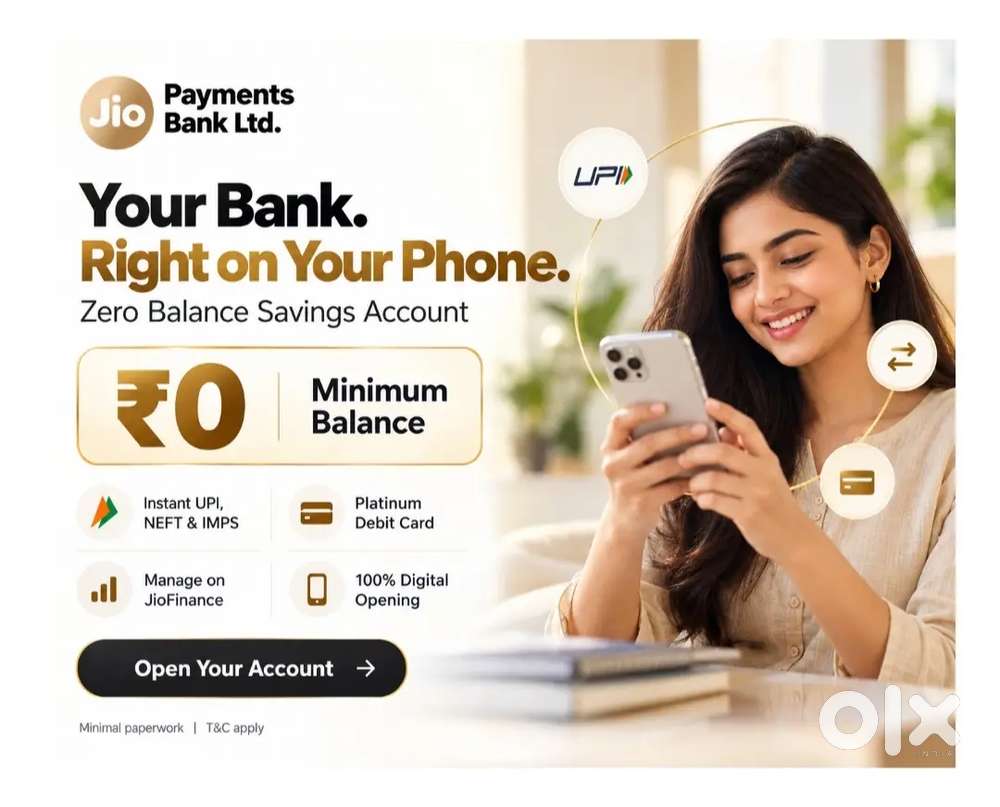 Zero balance saving account free mein khulwao