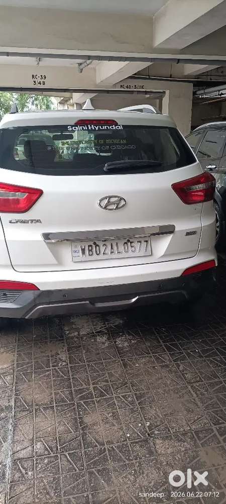 Automatic Hyundai Creta Facelift 2017 Petrol 48856 Km Driven