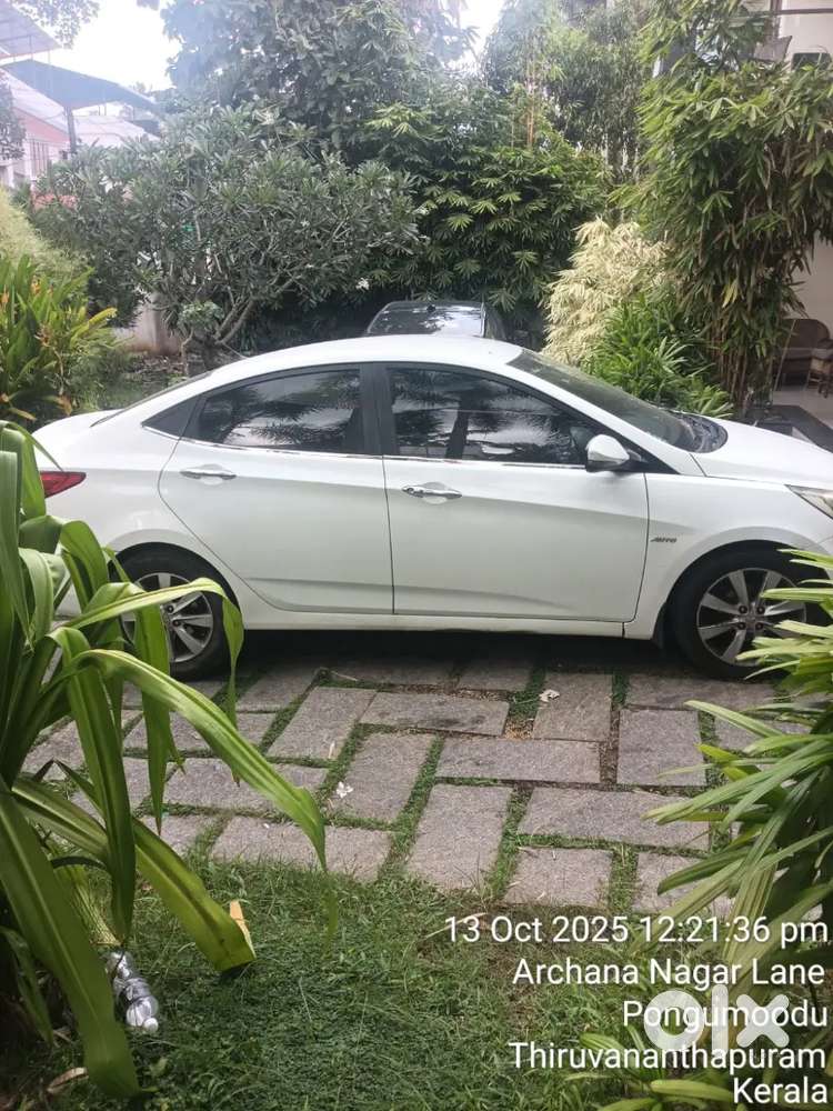 2012 Hyundai Verna Fluidic Automatic Diesel For Sale