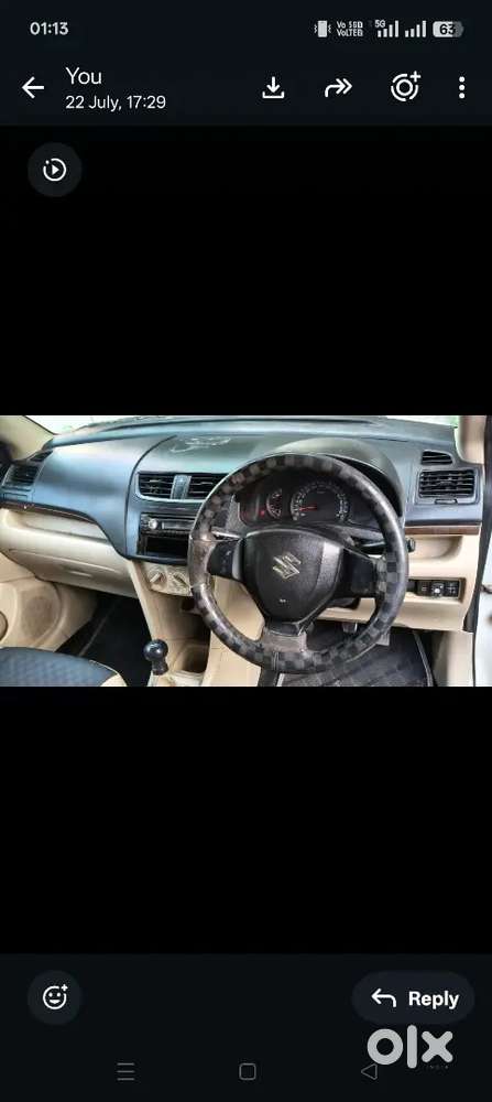 2nd Owner Maruti Dzire 2017 Noc Nikalke Aur Gj 06 Passing Karke Denge