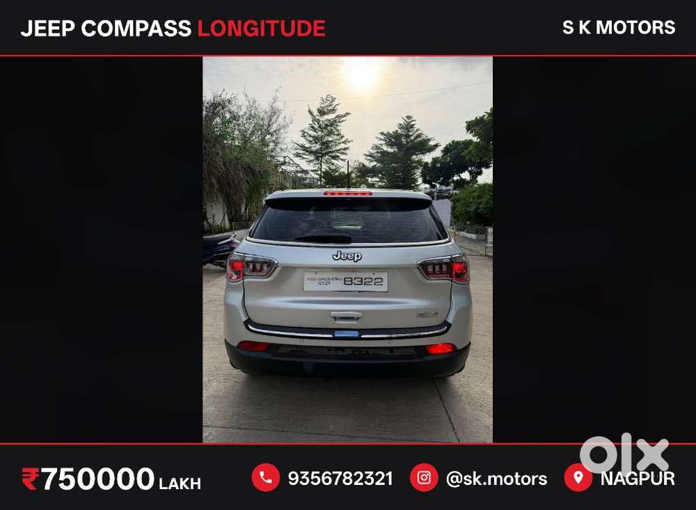 Jeep Compass 2.0 Longitude Option, 2018, Diesel