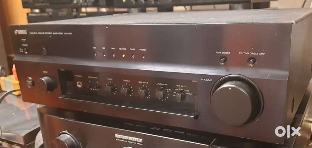 YAMAHA NATURAL SOUND STEREO AMPLIFIER AX-497 - TVs, Video - Audio