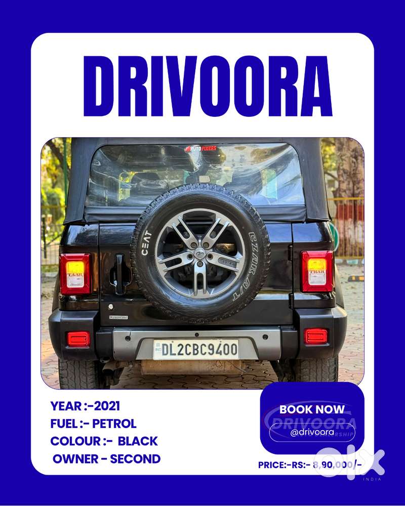 Model: Thar 4x4 Automatic Convertible