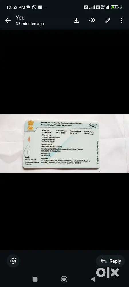 Hyundai Eon 2013 Cng & Hybrids Good Condition