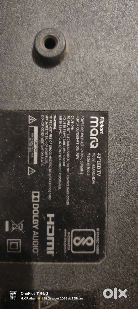 MarQ tv 43 inch