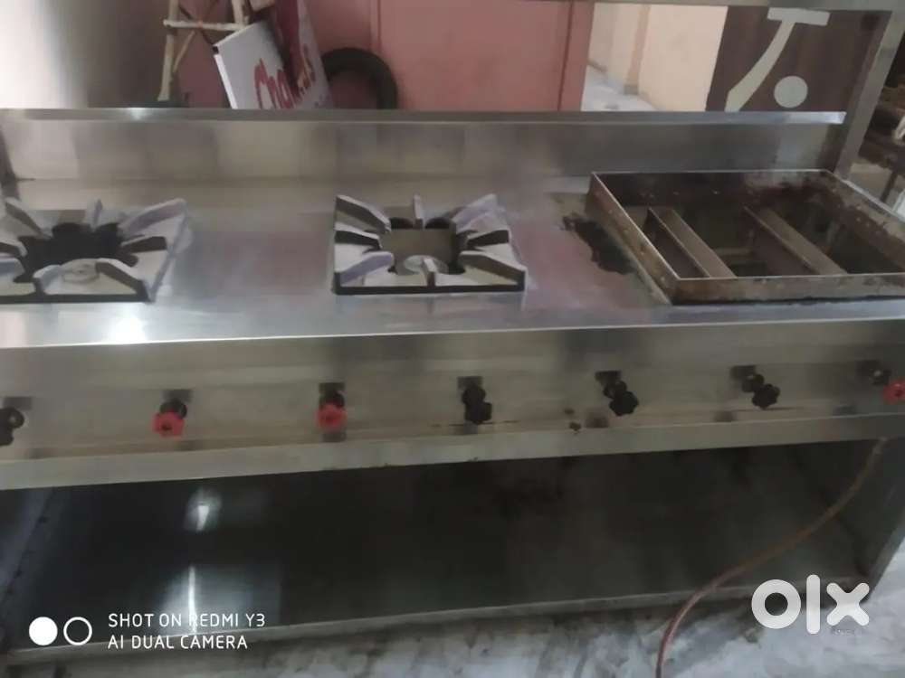 Dosa and panipuri counter