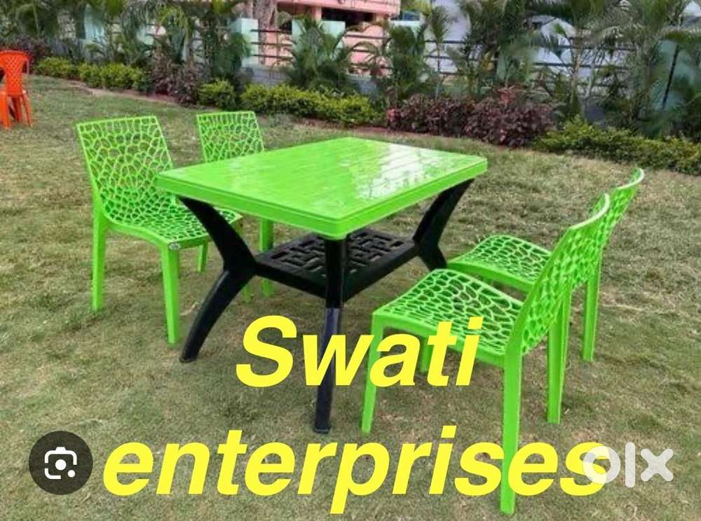 New plastic table chair set restaurant furniture outdoor furniture