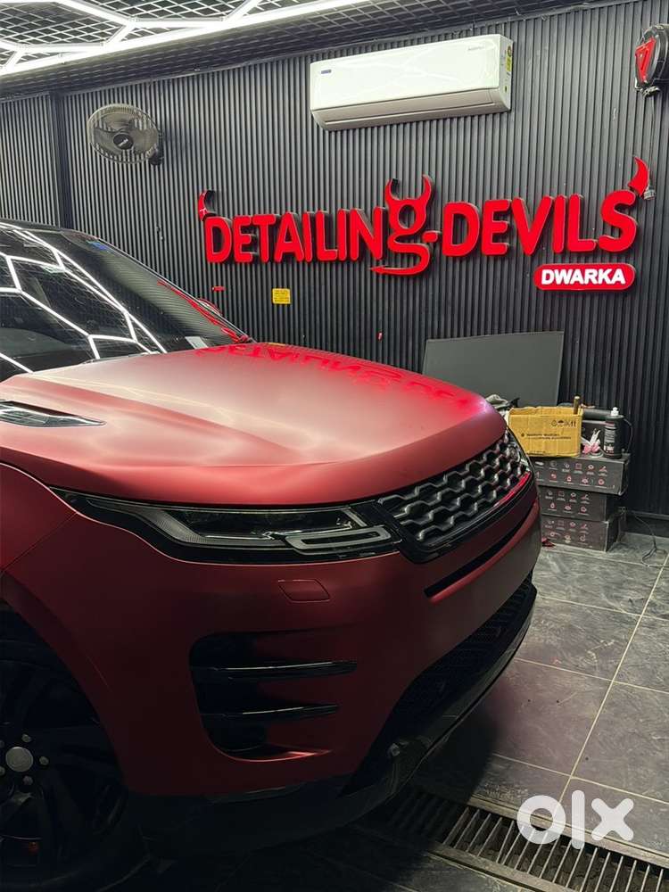 Land Rover Range Rover 2021 Se R Dynamic Top Model Wrap In Romania Red