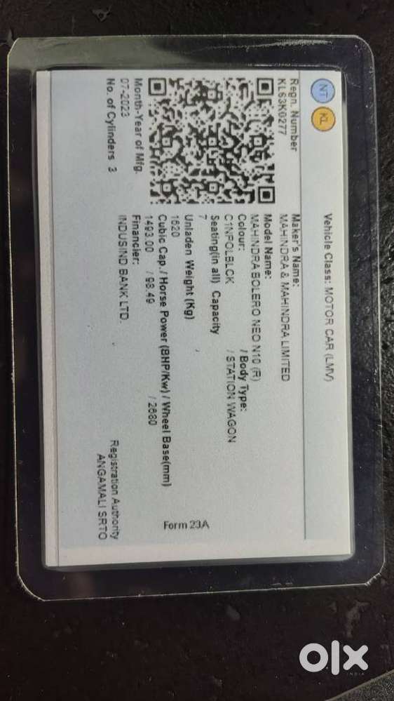 Mahindra Bolero Neo N10 (r), 2023, Diesel