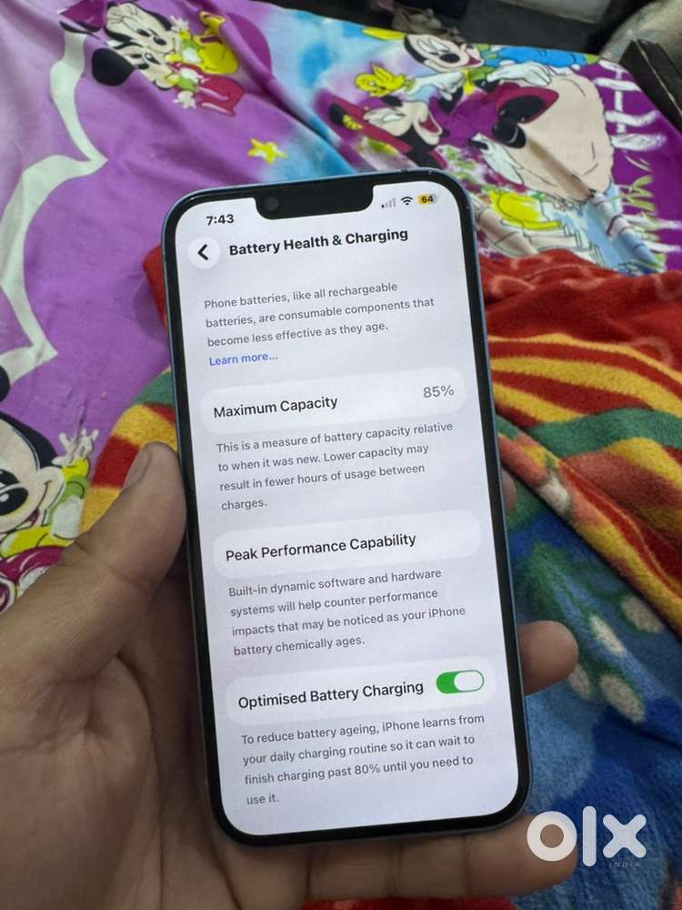 Iphone 14 128 gb watersealed bill box available