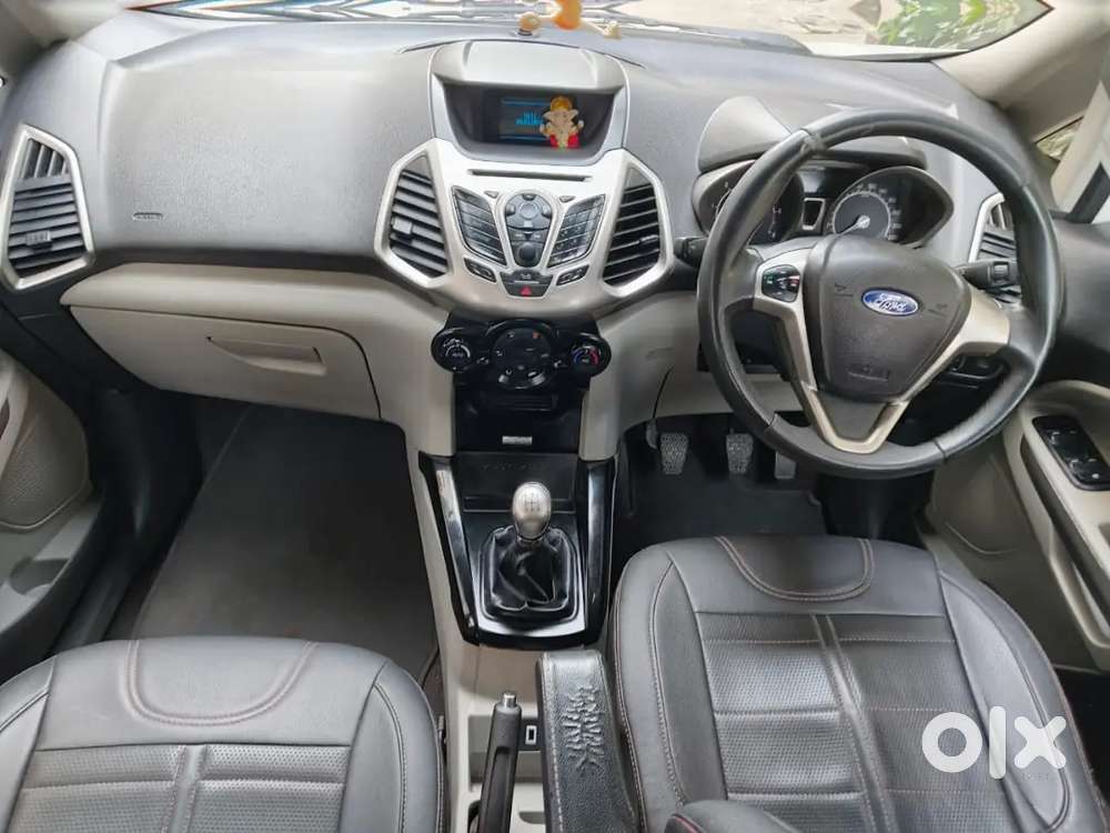 Ford Ecosport 1.5 Diesel Titanium Tdci , White Colour