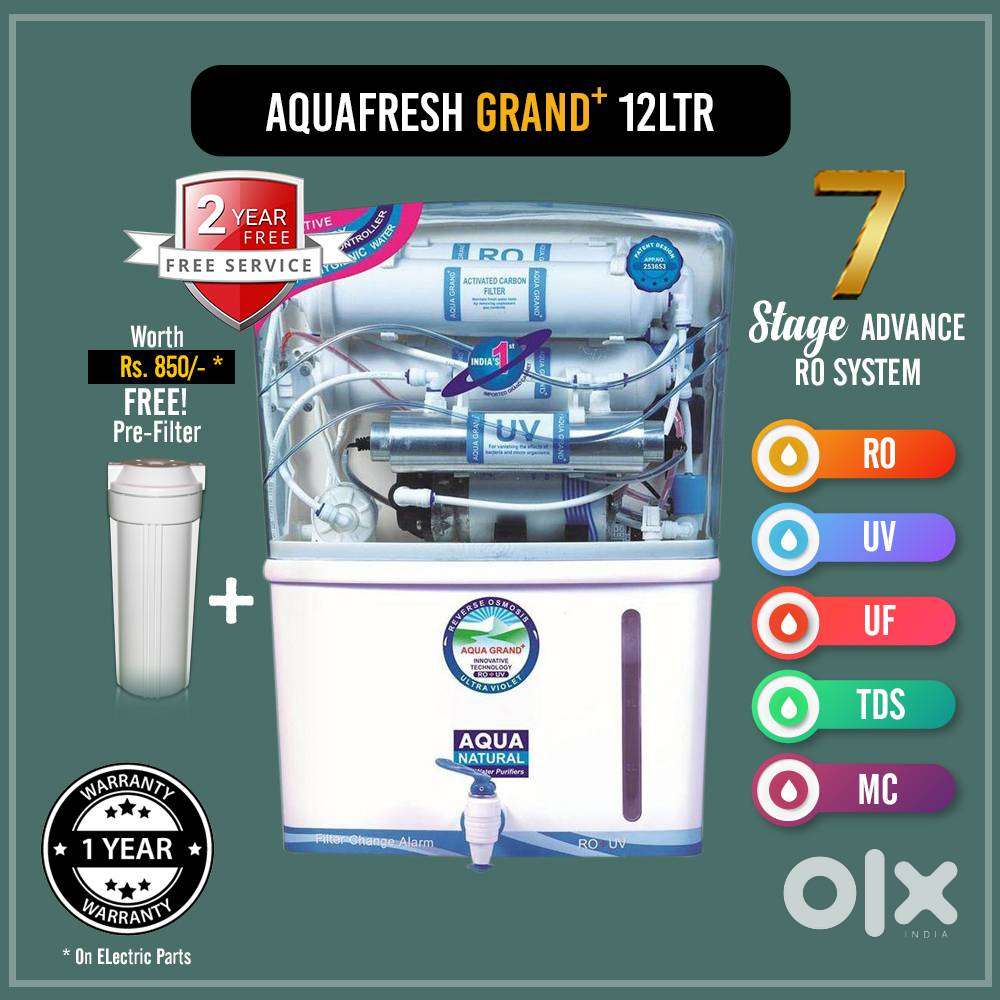 Aquafresh Brand New RO Water Purifier top sale and purchase in Delhi