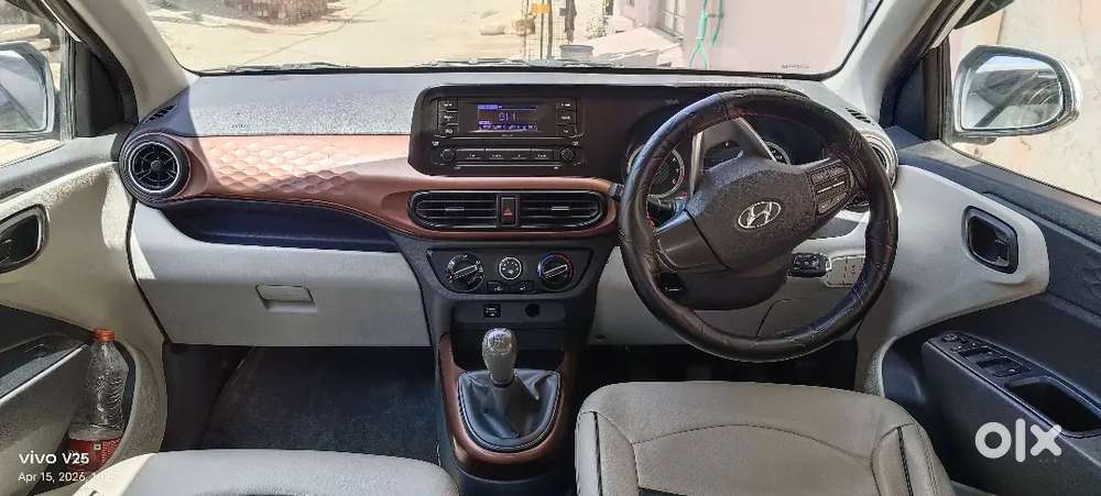 Hyundai Aura Cng+petrol 2021  2nd Owner  Well Maintained