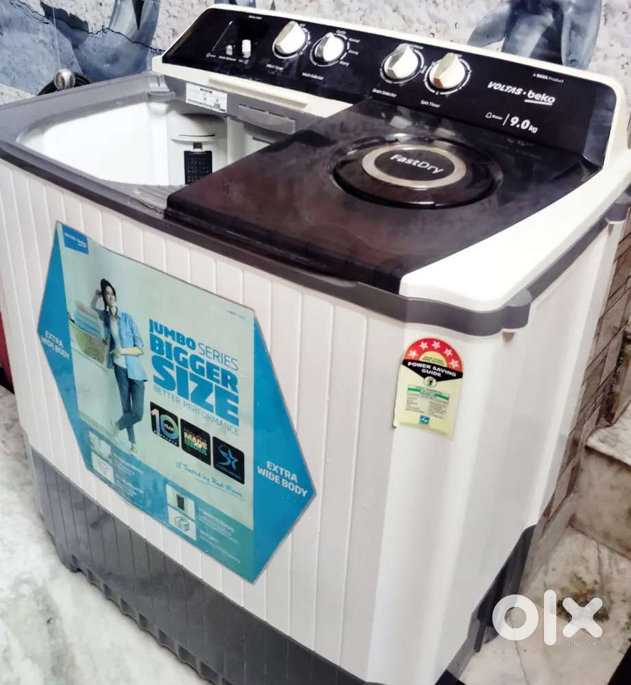 VOLTAS 9KG BIG TUB WASHING MACHINE
