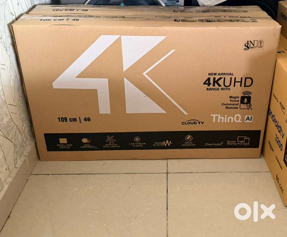 Lg 43 inch webos 4k with motion sensor remote seal pack 1yr warranty..