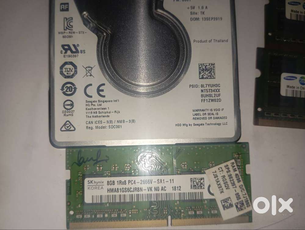 urgent sale 1TB HDD DDR4 DDR3 Rams