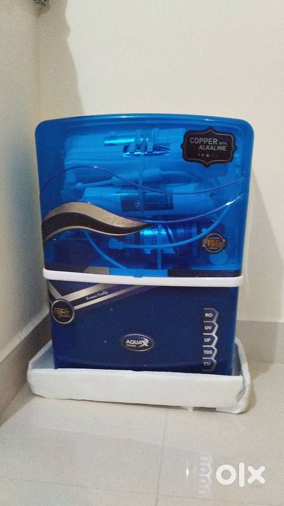 NATURES Aqua Transparent RO Water Purifier with Alkaline, UV, Copper a
