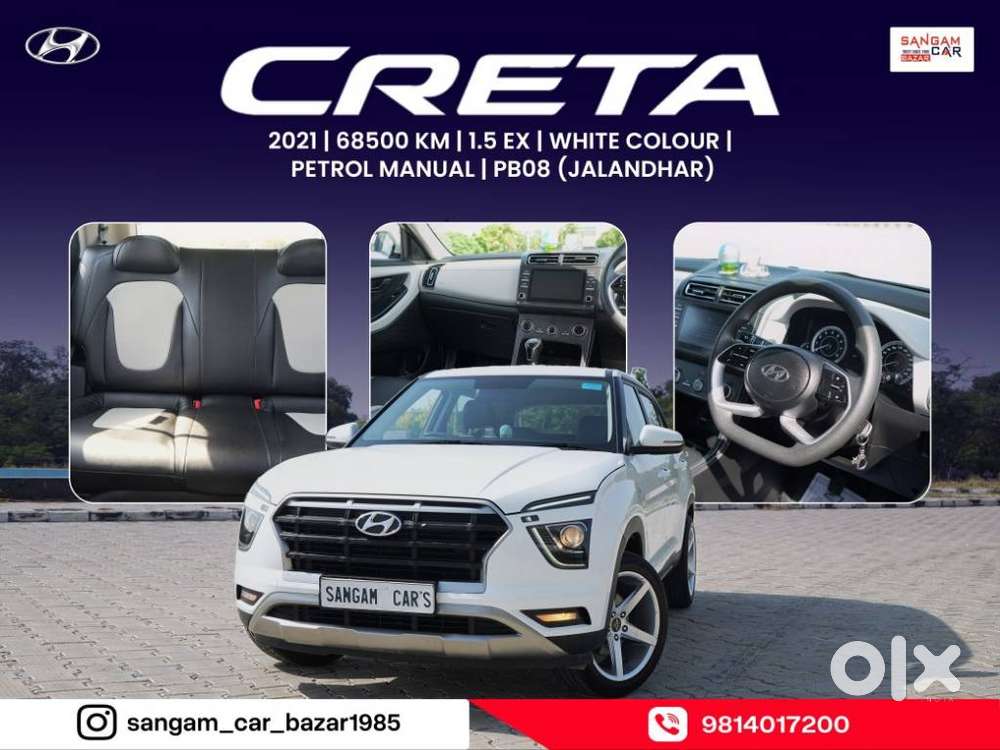 Hyundai Creta 1.5 Ex Petrol, 2021, Petrol