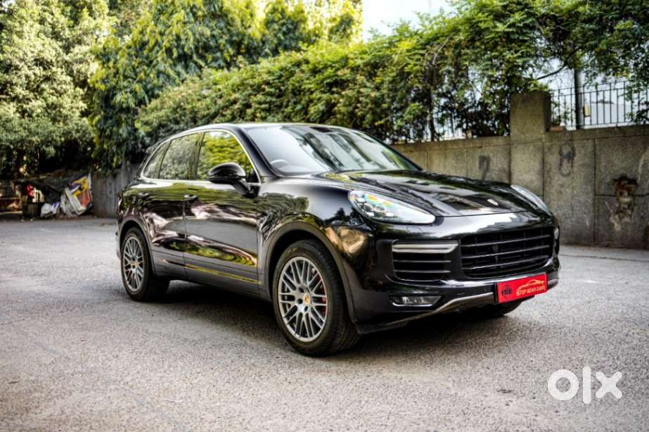 Porsche Cayenne Turbo, 2015, Petrol