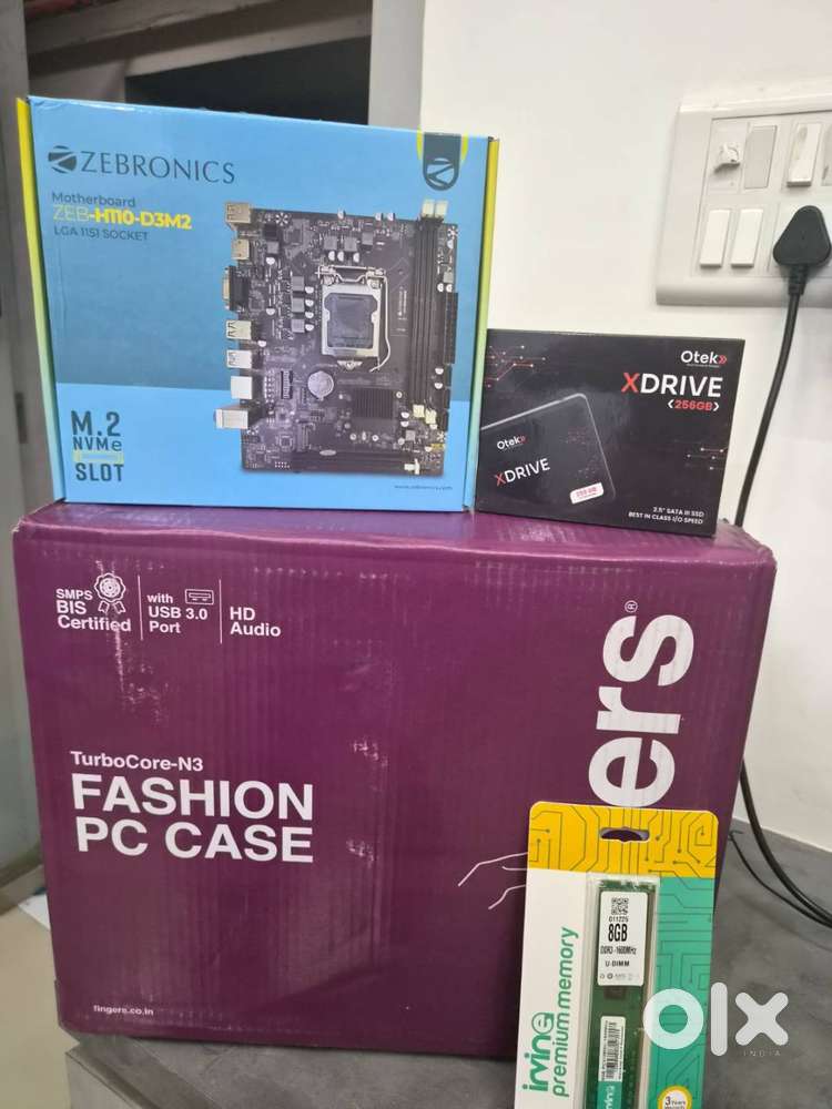 i3 6th Genraction CPU with 2 Year Warranty -- 13500 RS