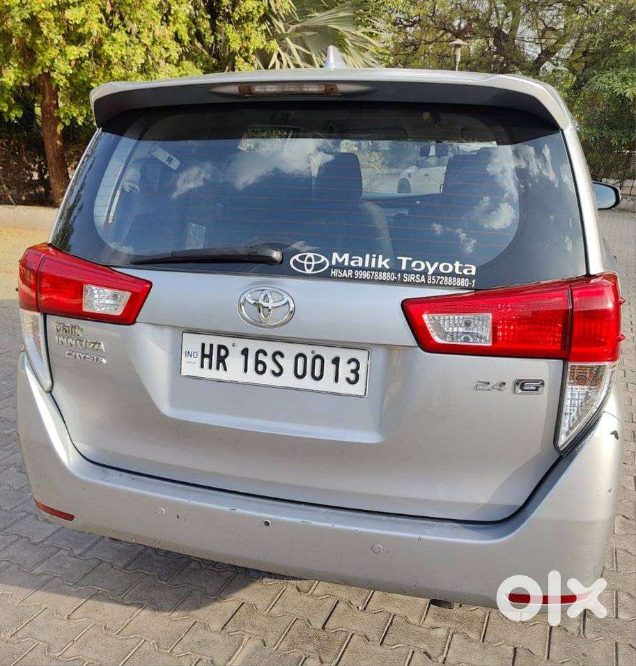 Toyota Innova Crysta 2.4 G Mt, 2017, Diesel