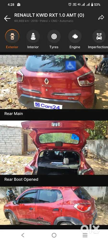 Renault Kwid 2019 Cng & Hybrids 60500 Km Driven