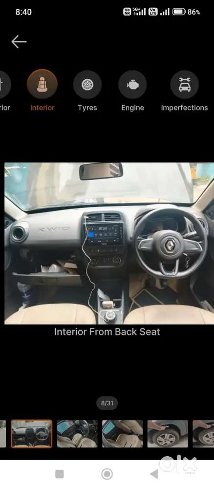 Renault Kwid 2020 Petrol 41350 Km Driven Amt