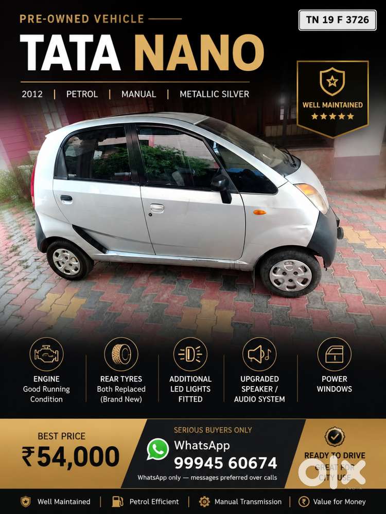Tata Nano 2012 Model