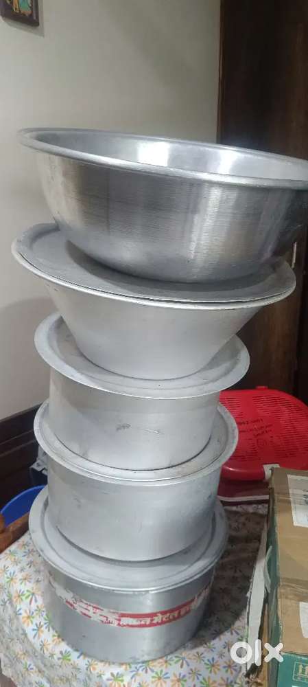Alluminium Utensils/Drums