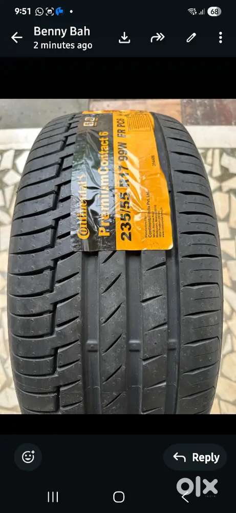 Continental Tyres & Alkot Wheels