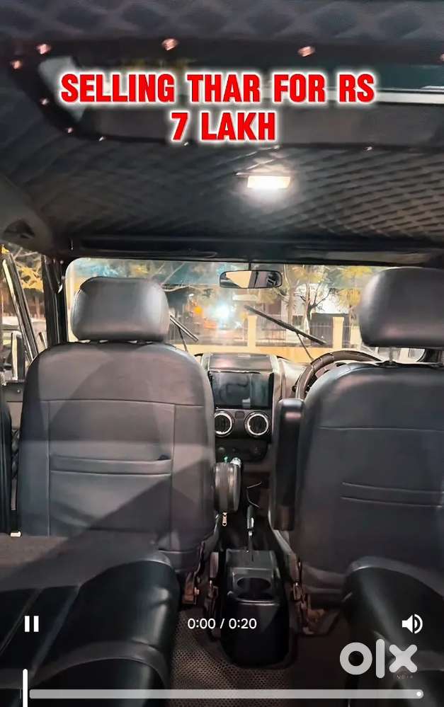 Mahindra Thar 2016 Diesel 81000 Km Driven