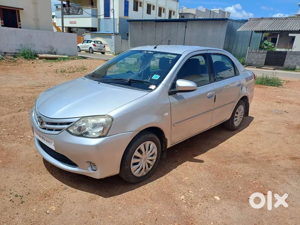 Single-owner Toyota Etios, Driven 45,000 Km, Well Maintained.