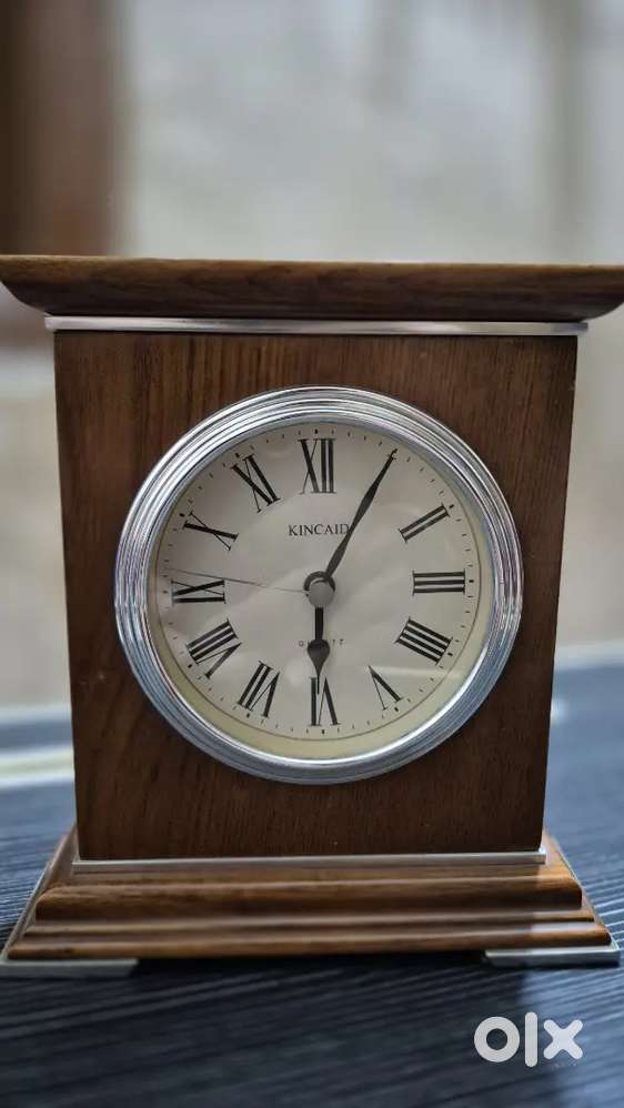 Kincaid Wooden Table Clock