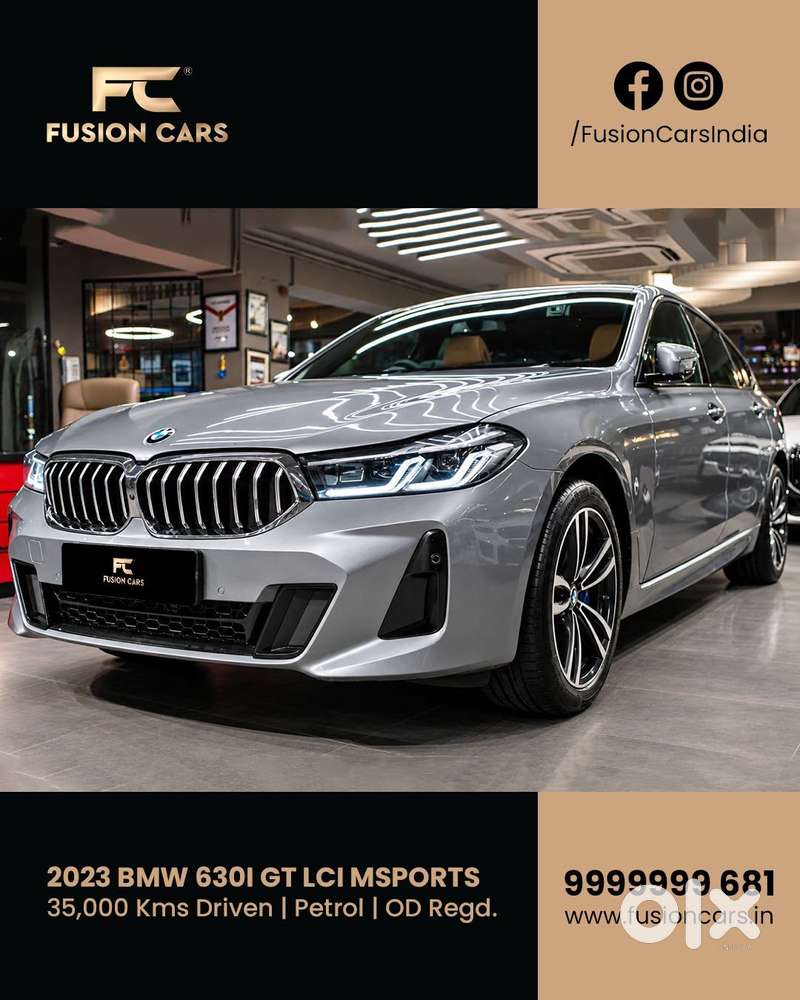 Bmw 6 Series Gt 630i M Sport, 2023, Petrol