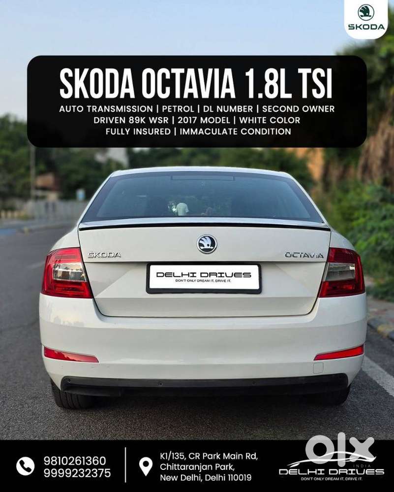 Skoda Octavia Ambition 1.8 Tsi At, 2017, Petrol